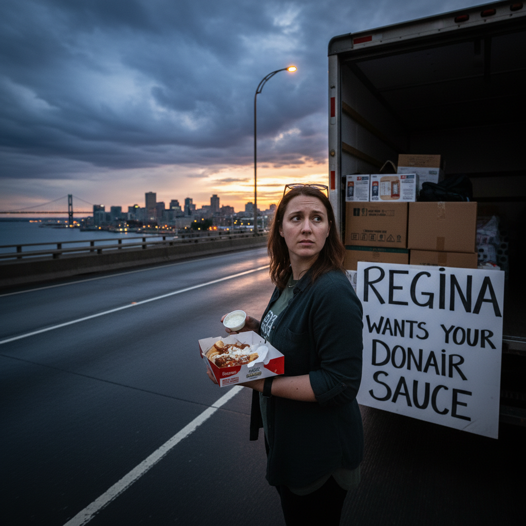 Regina wants your donair sauce. Are you leaving Halifax?