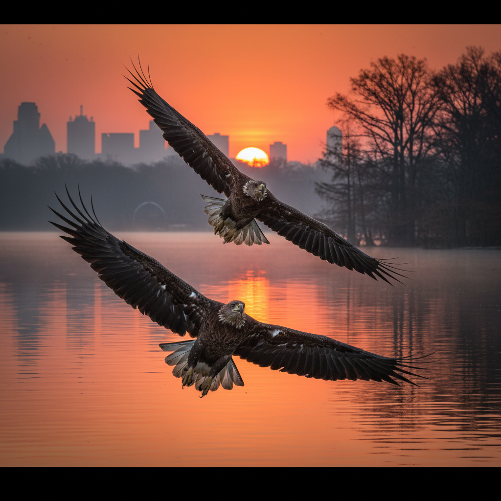 Your White Rock Lake eaglets are learning to fly!