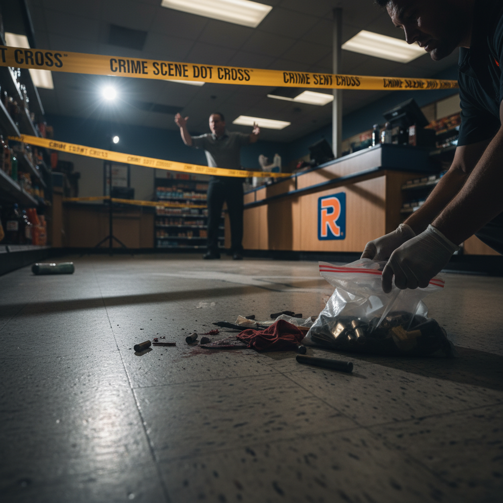 Someone messed with the evidence at that Frankford Royal Farms shooting