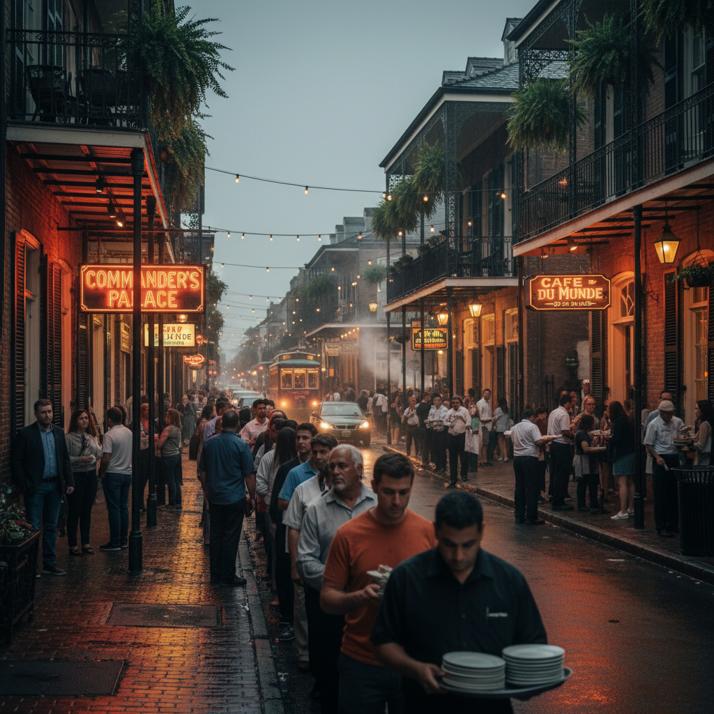 Your favorite NOLA restaurants are about to be swamped.