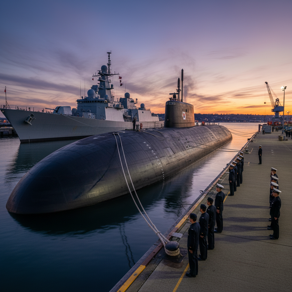 A South Korean sub just docked in Esquimalt. Why should you care?