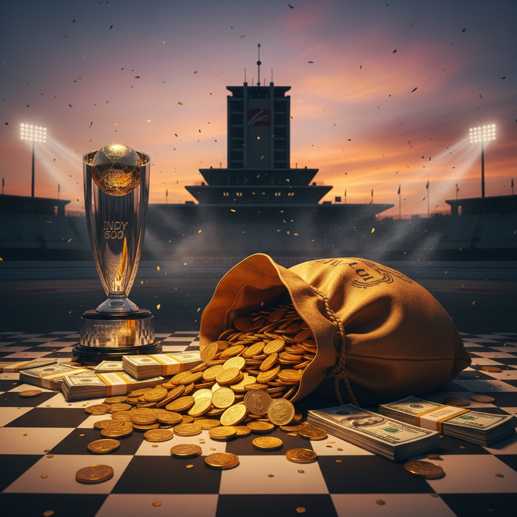 Your Indy 500 purse just shattered a record.