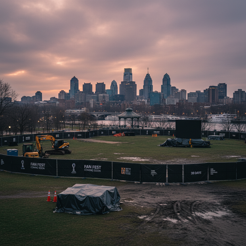Your FIFA Fan Fest is closing Lemon Hill for 39 days.
