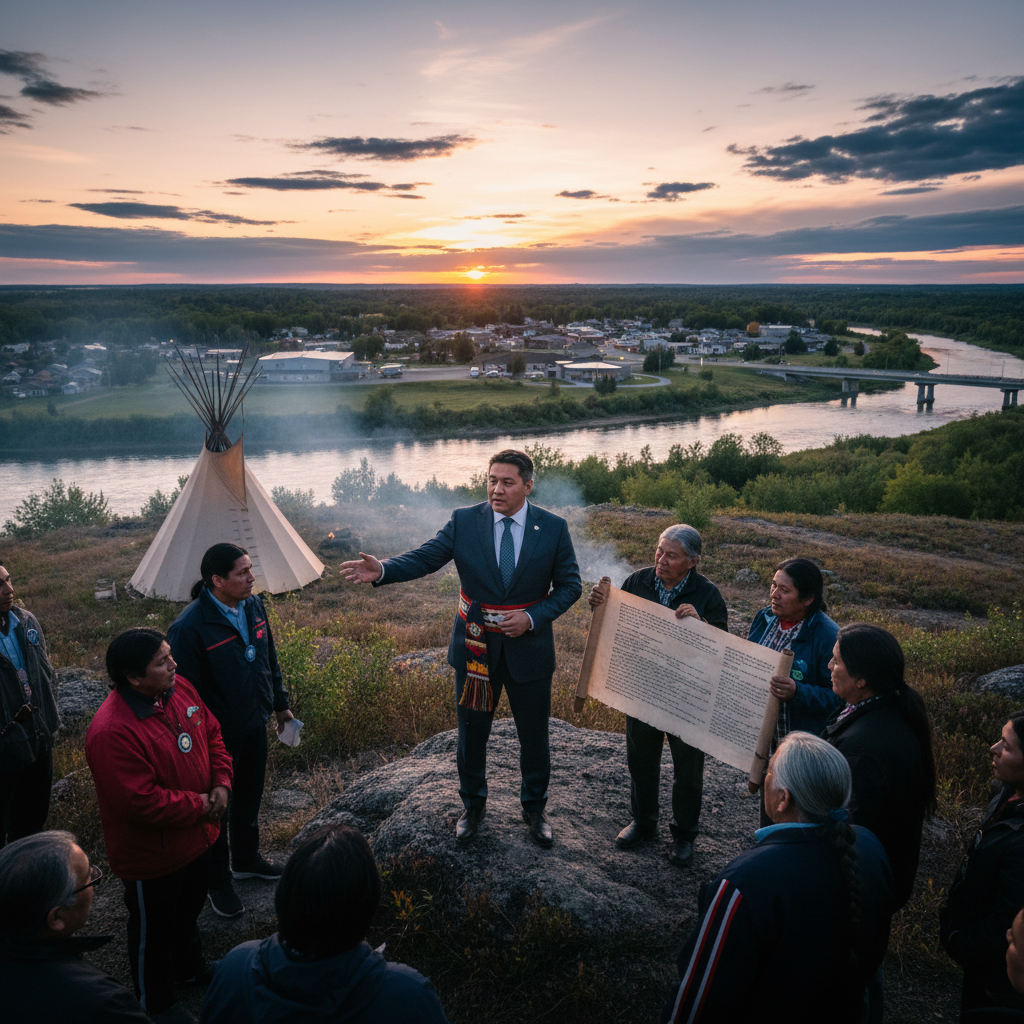 Kinew's fighting for treaties. Is it enough for The Pas?