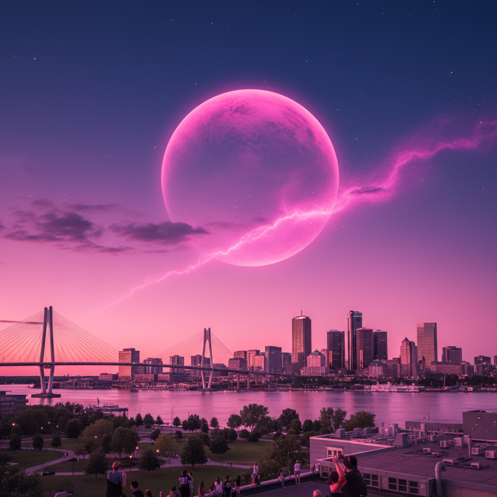 Your Windsor just made space famous with its pink glow