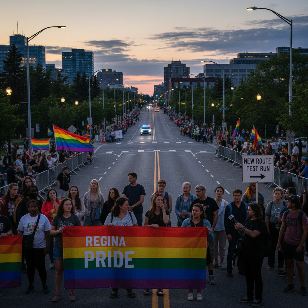 Regina Pride's new route is a "test run." What does that mean for you?