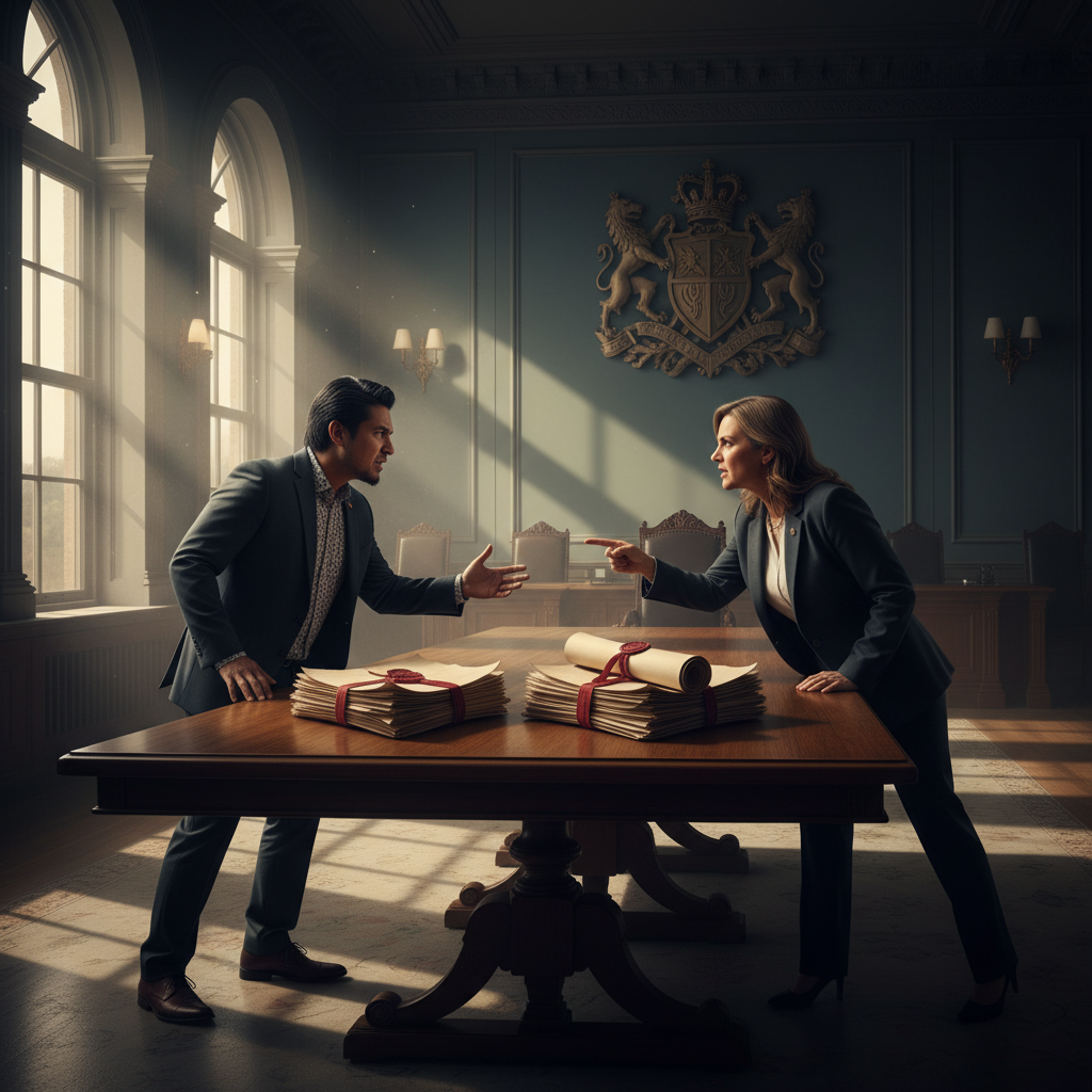 Kinew and Smith are fighting over your treaty rights.