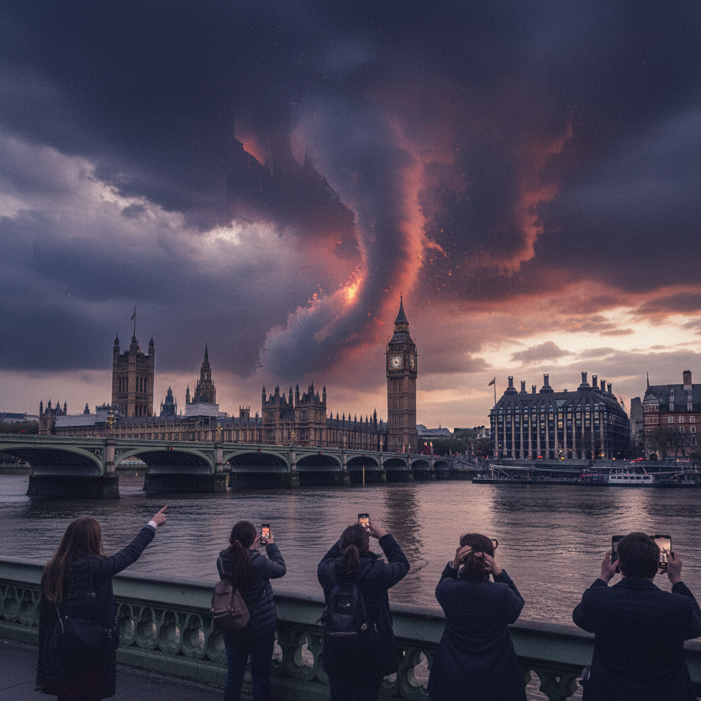 Did you see the fake tornado photos from London?