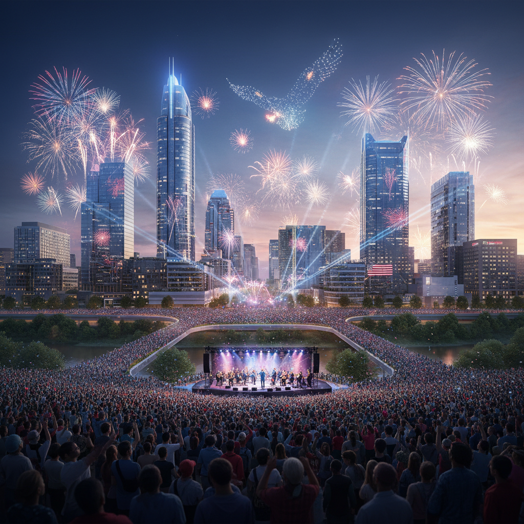 Raleigh's 2026 July 4th plans are wild. Your downtown just got huge.