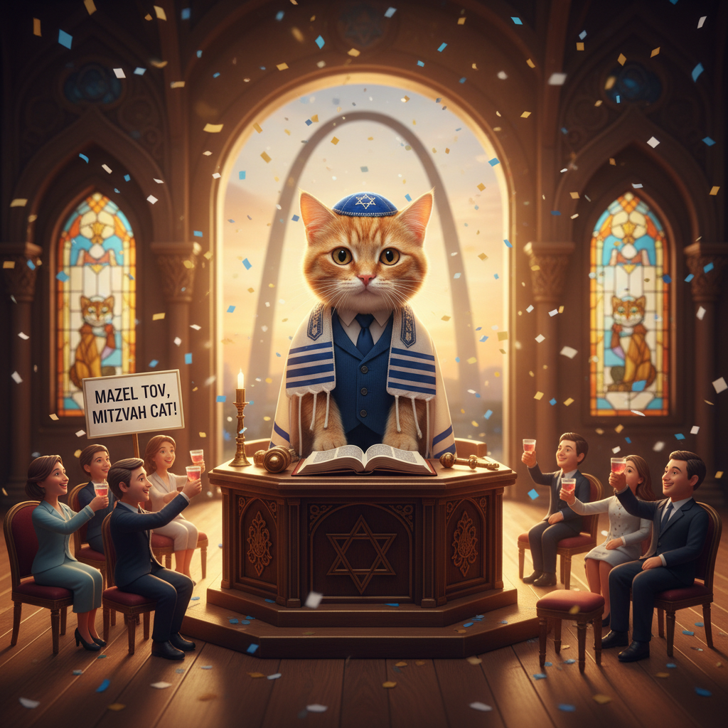 Your St. Louis cat can have a bar mitzvah and it's amazing.