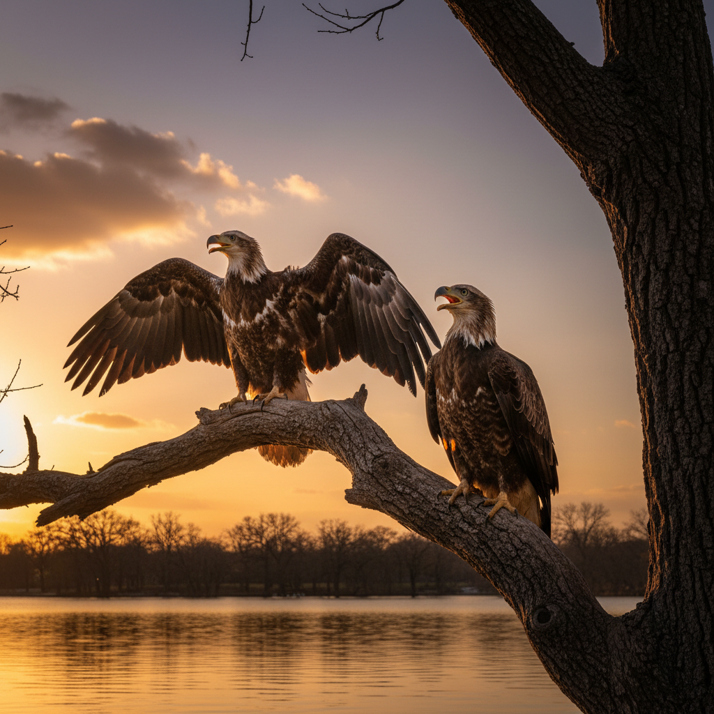 Your White Rock Lake eaglets are officially teenagers!