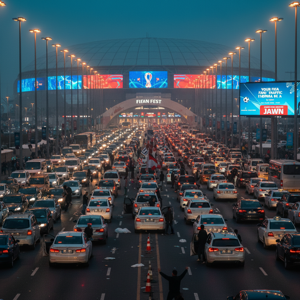 Your FIFA Fan Fest traffic is gonna be a jawn.