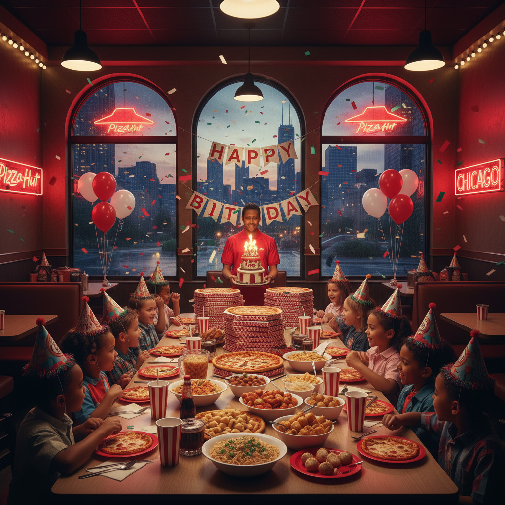 Your Pizza Hut birthday parties are back in Chicago.