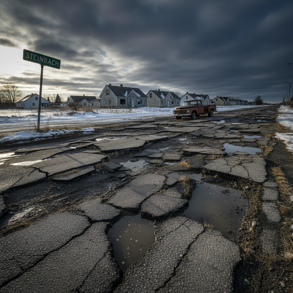 CAA thinks Highway 34 is the worst? Steinbach has real problems.