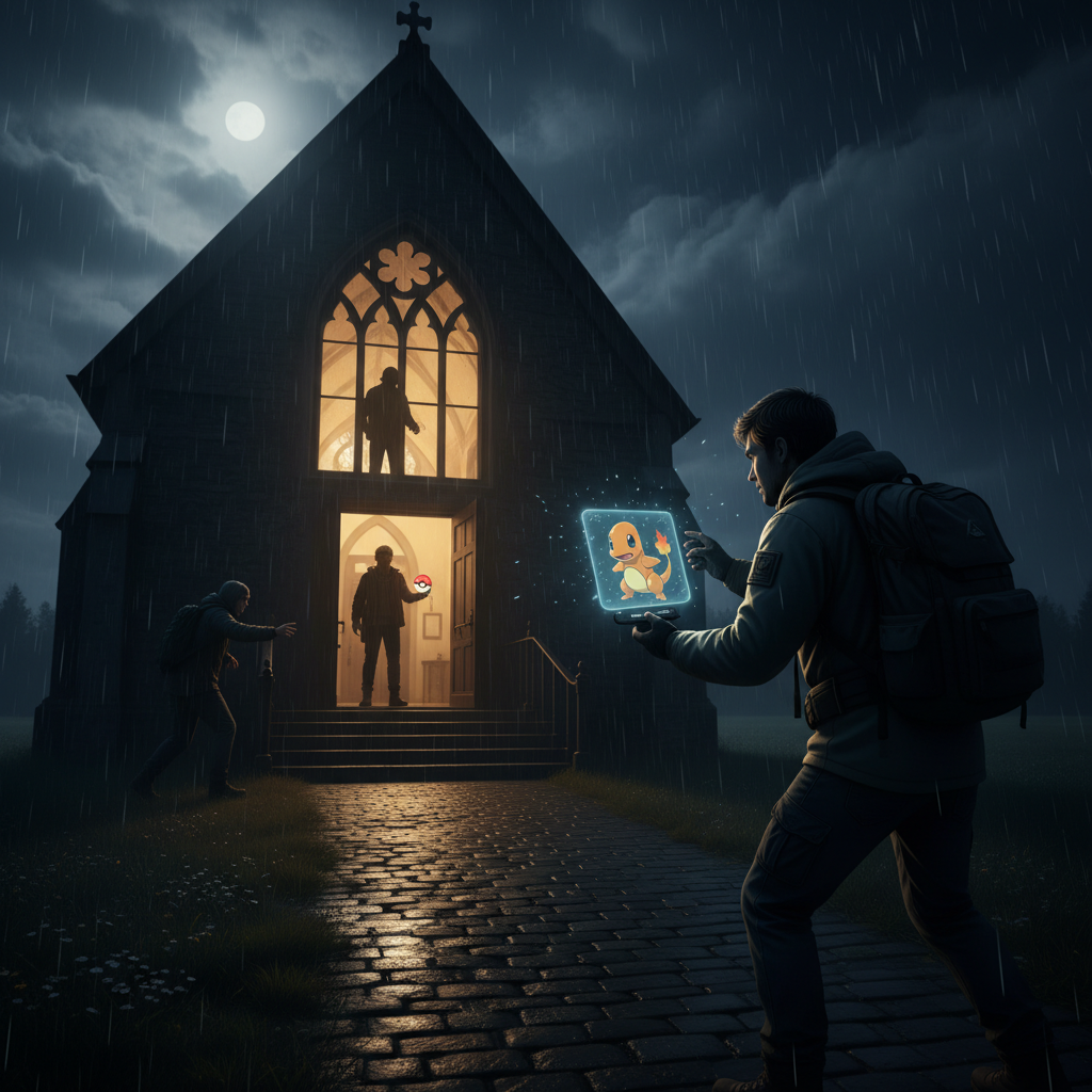 Someone needs you to rescue their Pokémon from St. Andrew's Chapel