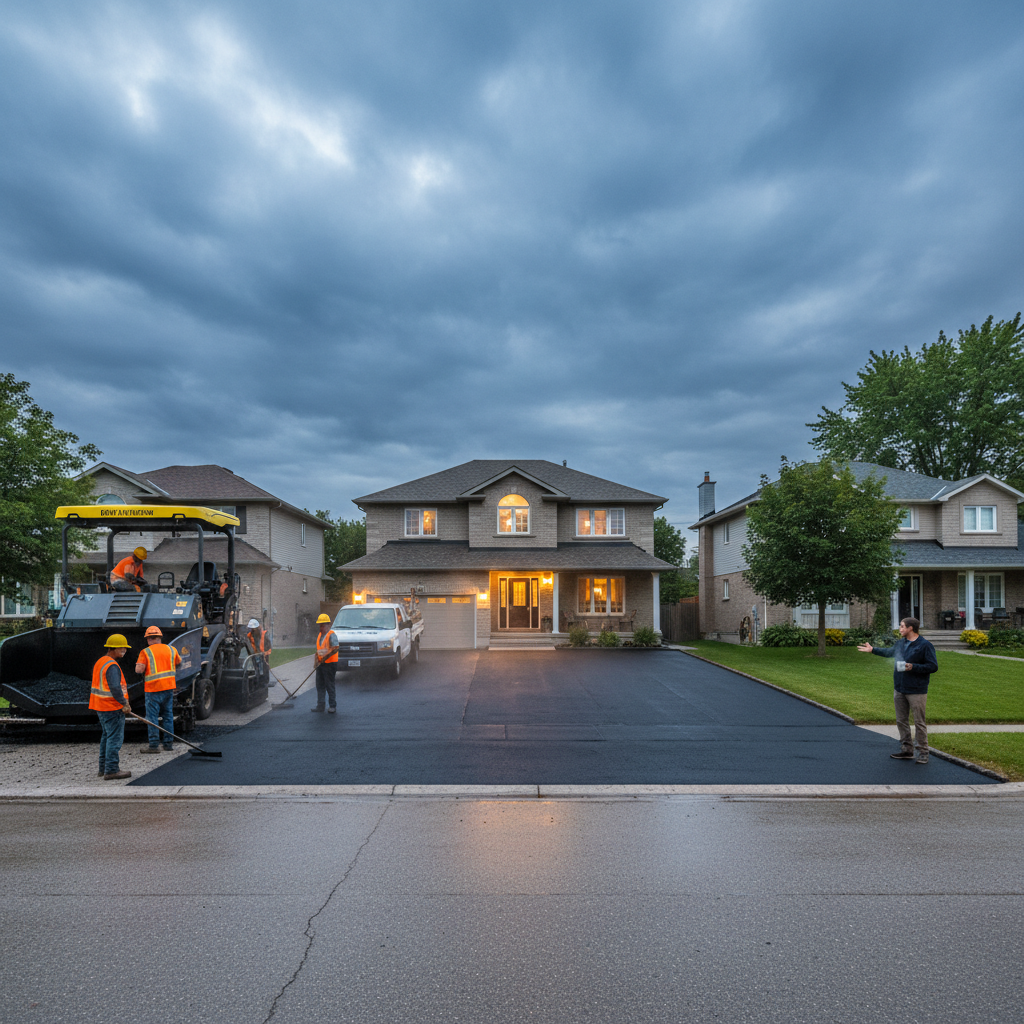 Your Barrie neighbour is paving their whole lawn. What gives?