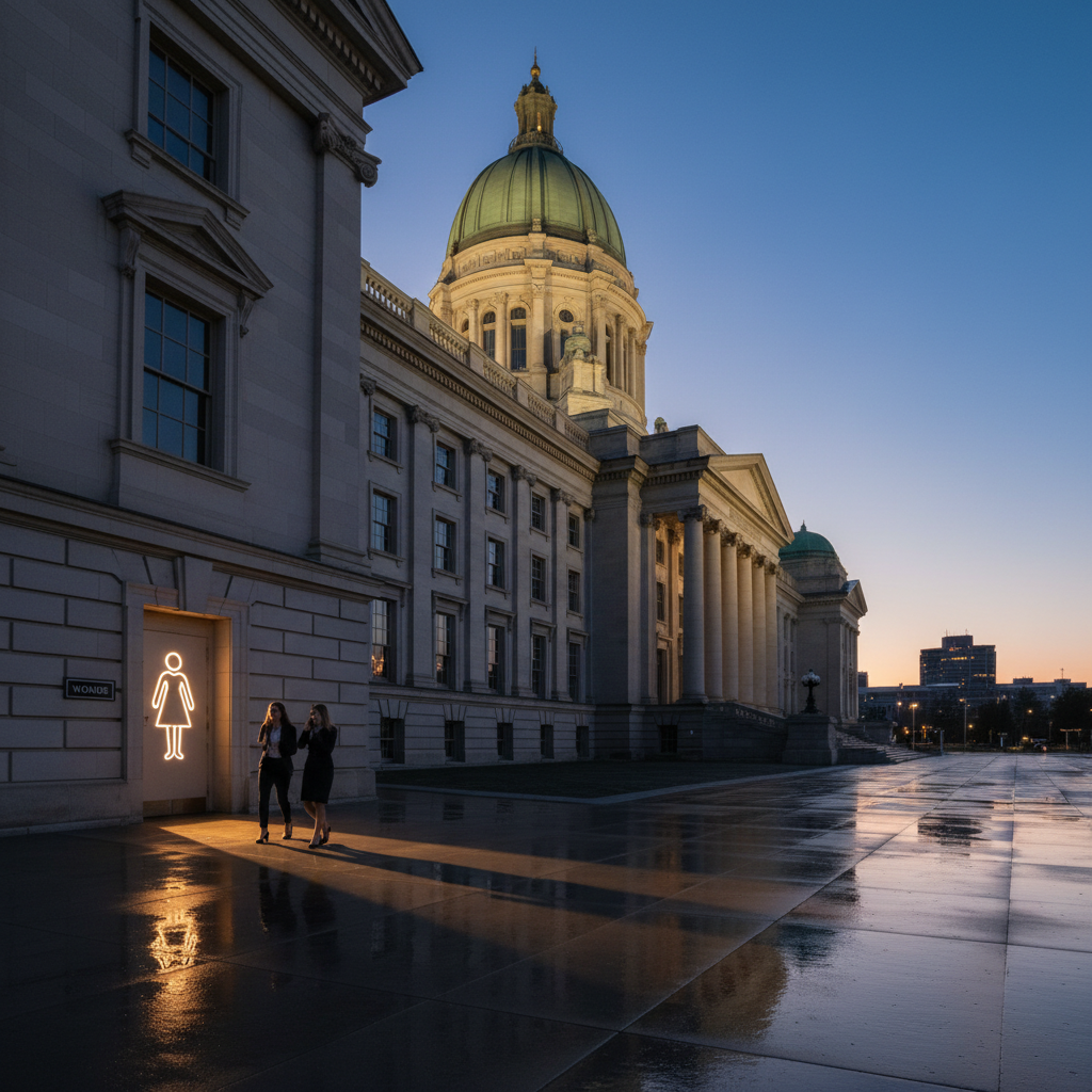 Regina's Legislature just got a women's washroom after 110 years. Seriously?