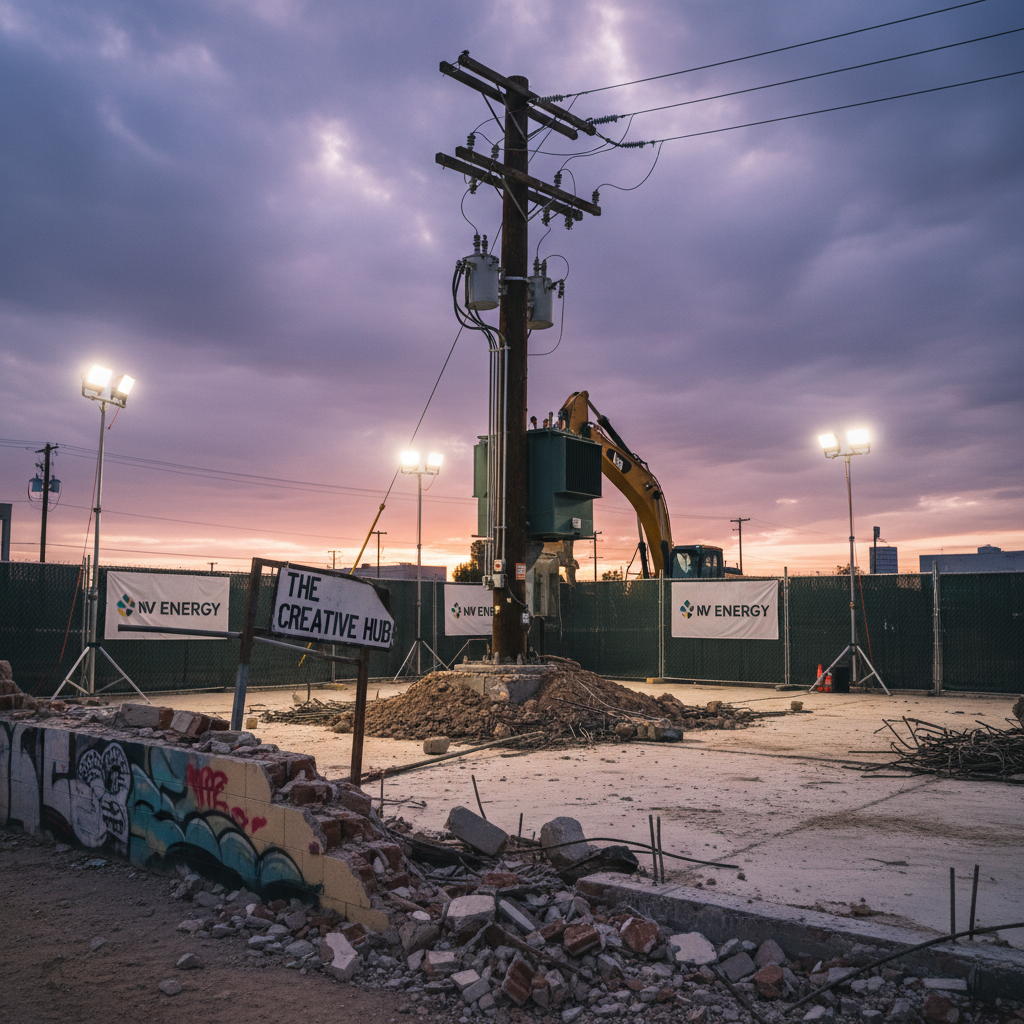 NV Energy just wrecked your favorite Arts District spot