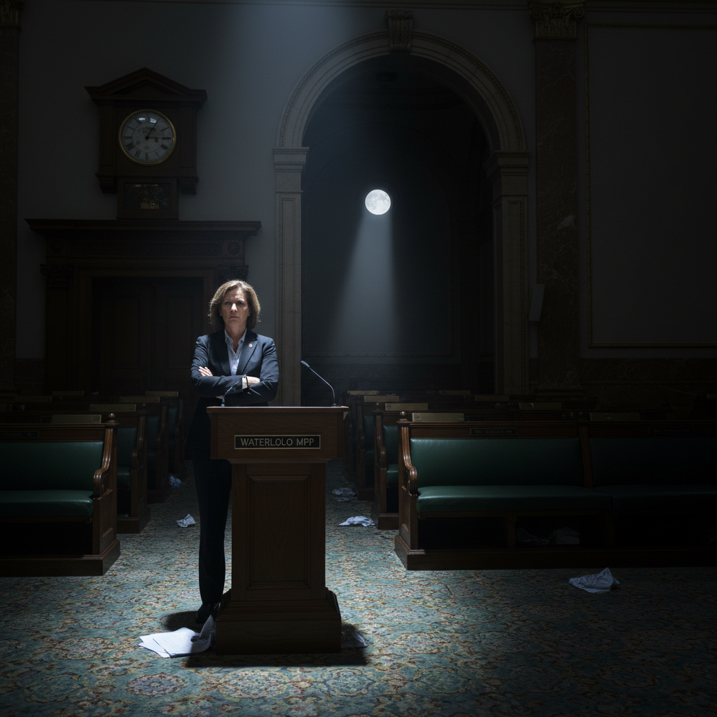 Your Waterloo MPP got shut down on a key bill. What gives?