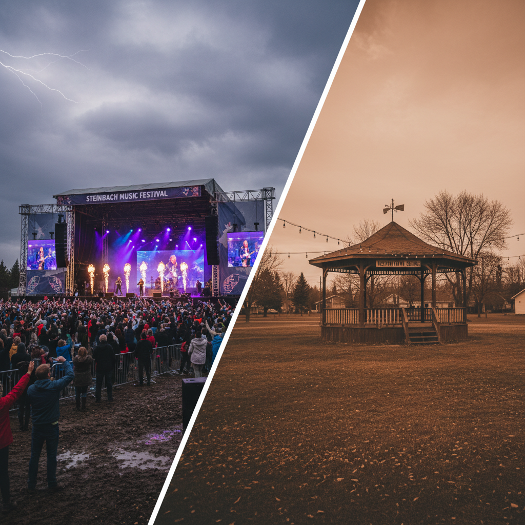 Your fave bands are hitting Steinbach. Why not Neepawa?