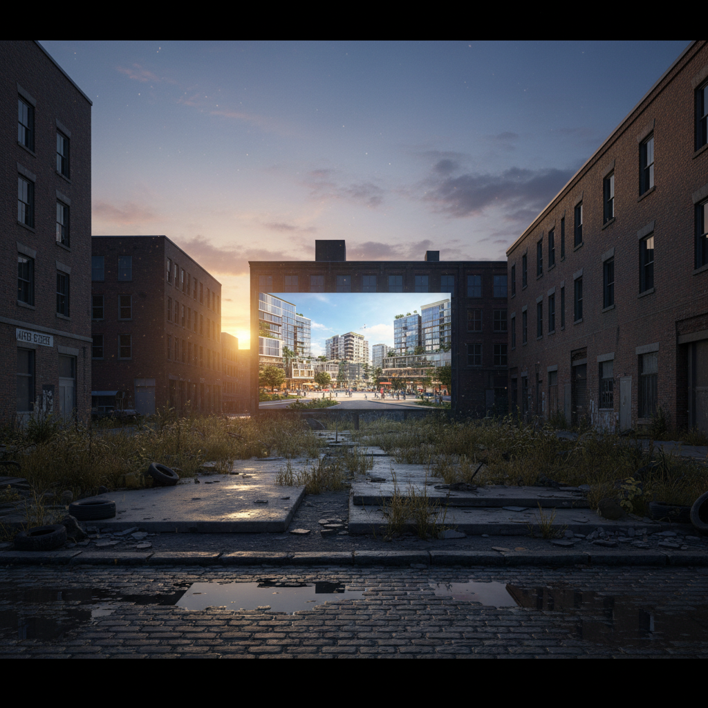 Water Street's Messy Lot Could Get a Major Glow-Up