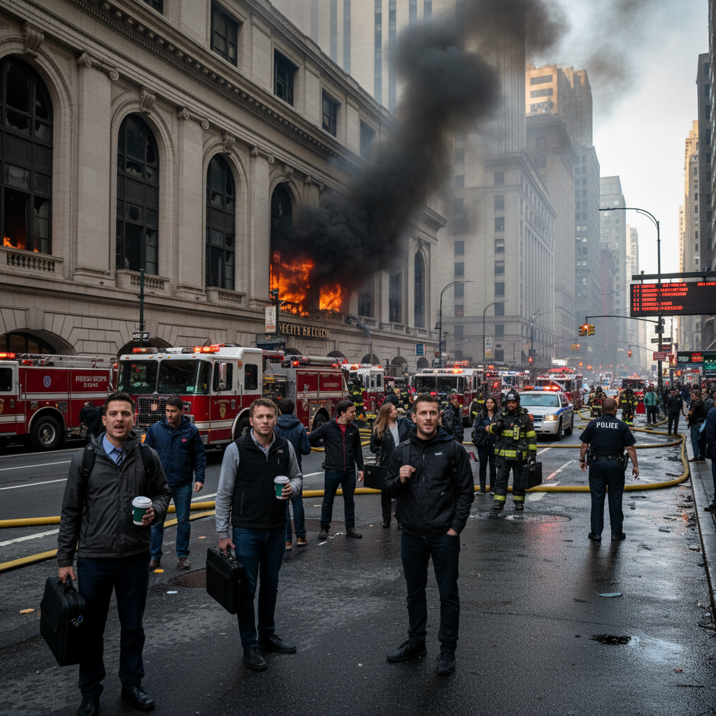 A Penn Station fire just wrecked your morning, Jersey.