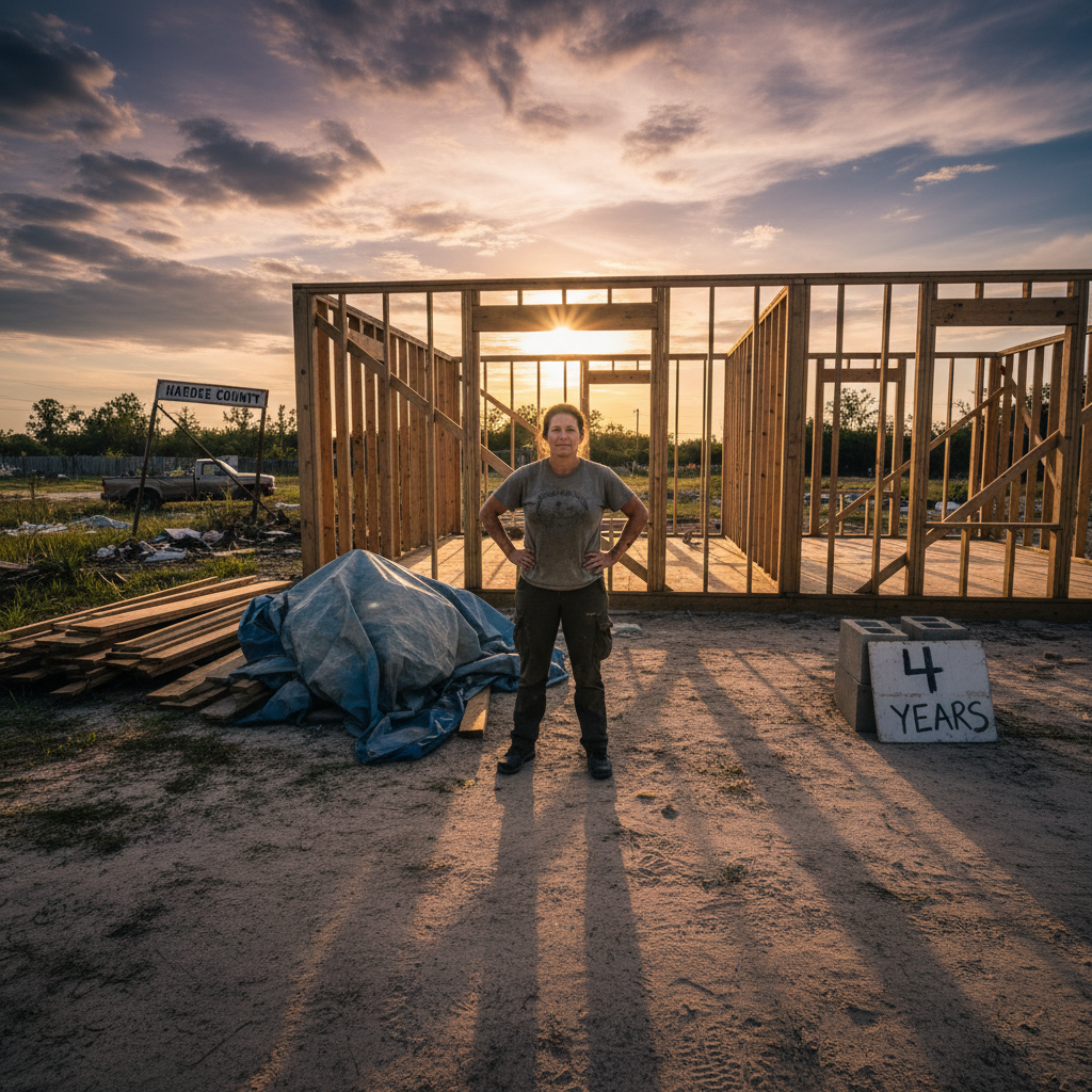 Hardee County mom is rebuilding 4 years after Ian. Your premiums?