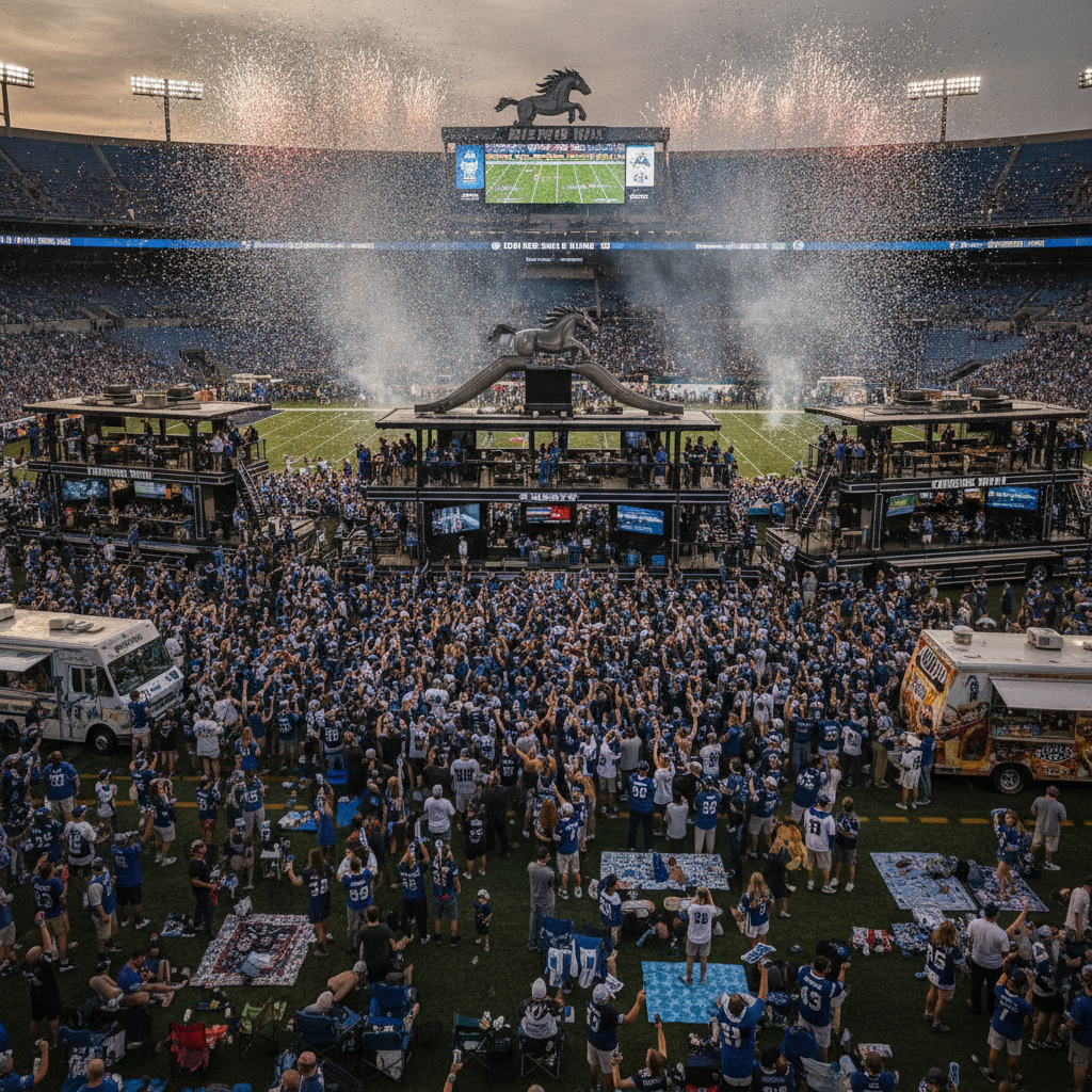 Your Riders finally got a real tailgate, and it was epic.