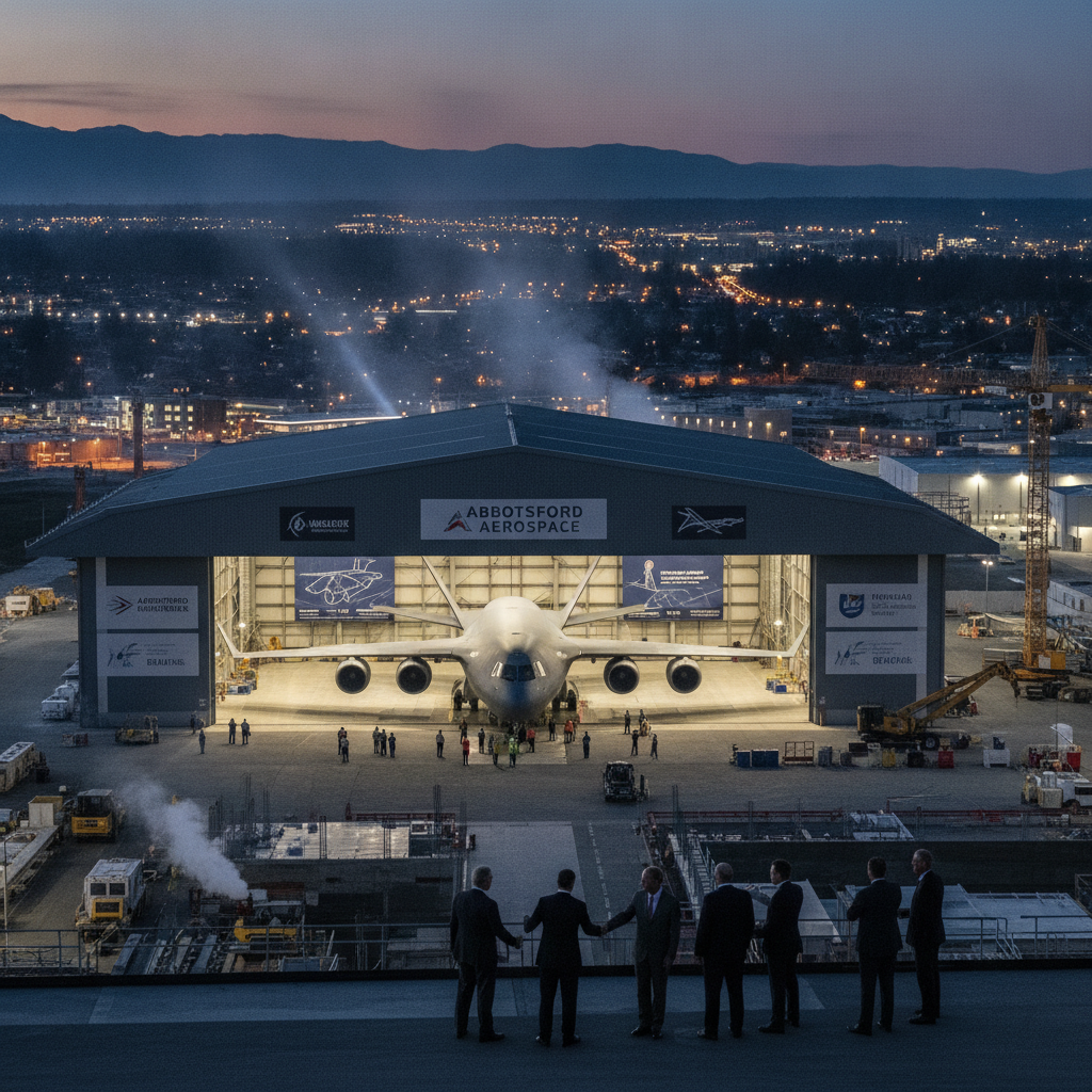 Abbotsford just landed a huge military contract. Your city's growing.