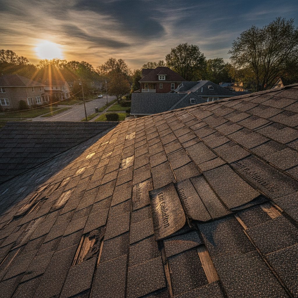 You won't believe these 1531 Carrollton shingles.