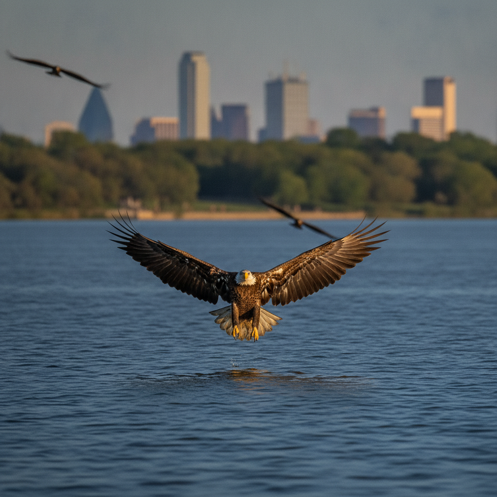 Your White Rock Lake bald eagles are learning to fly!