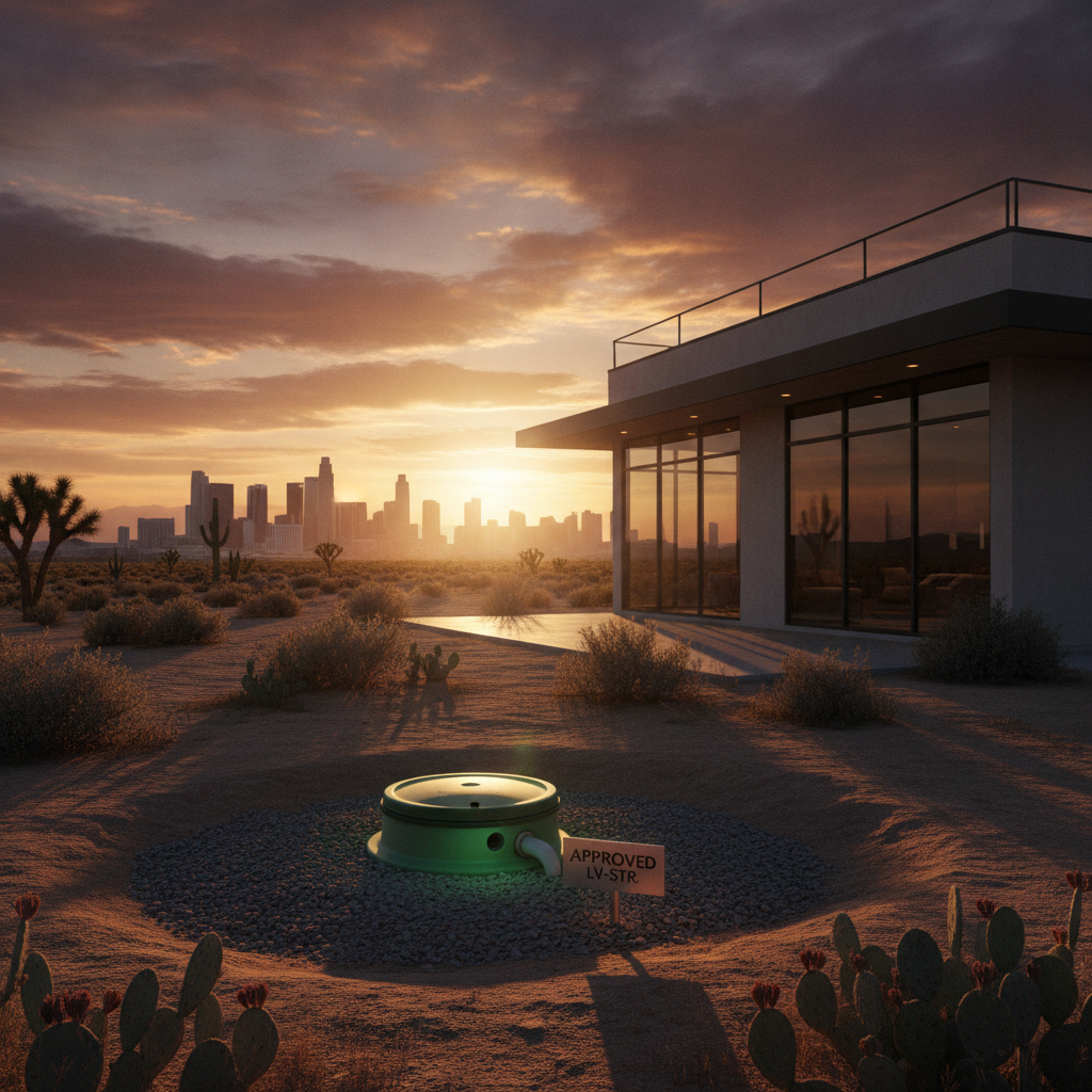 Your Las Vegas short-term rental just got a septic tank green light