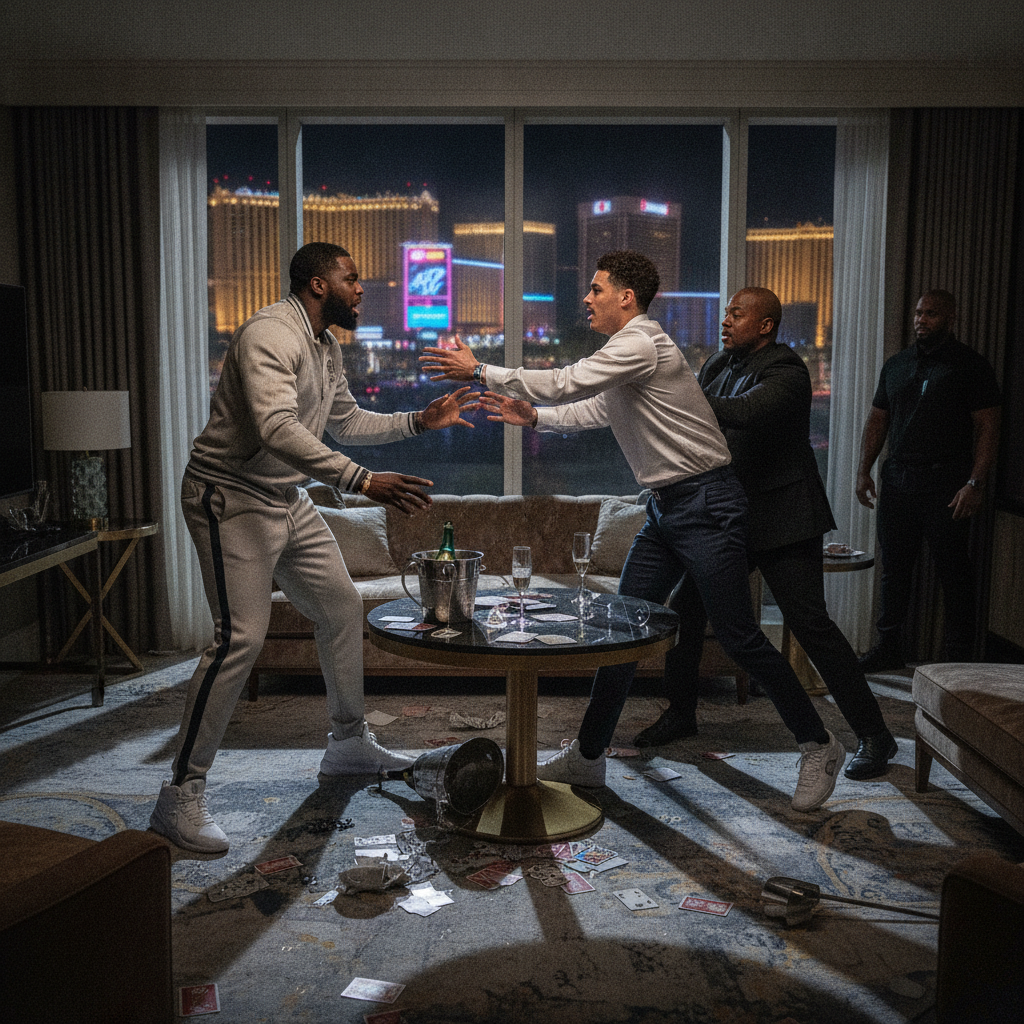 Bam Adebayo and Tyler Herro had a fight in Vegas. What?