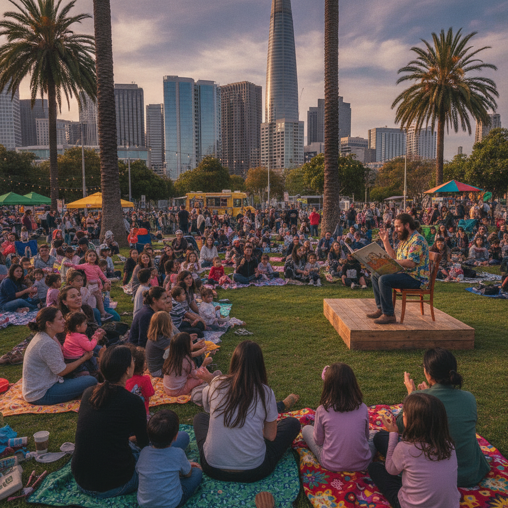 Forget tech bros, Mission Bay storytime is San Francisco's hottest ticket.