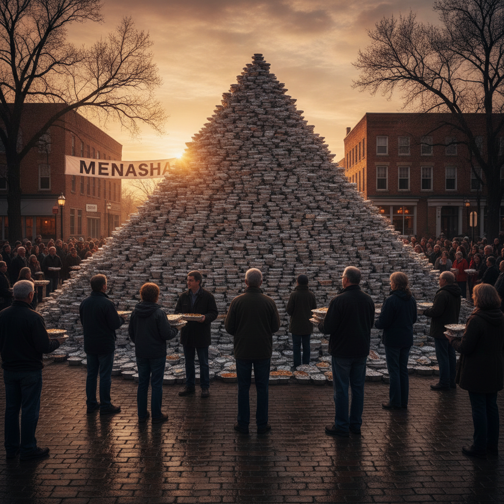Your neighbors are sending Menasha a thousand casseroles.