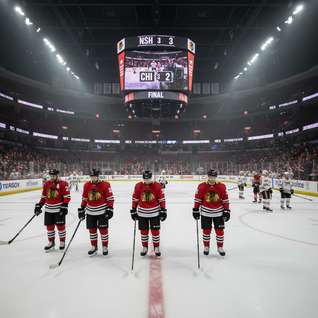 Here's what happened to the Chicago Blackhawks last night (NSH 3, CHI 2)