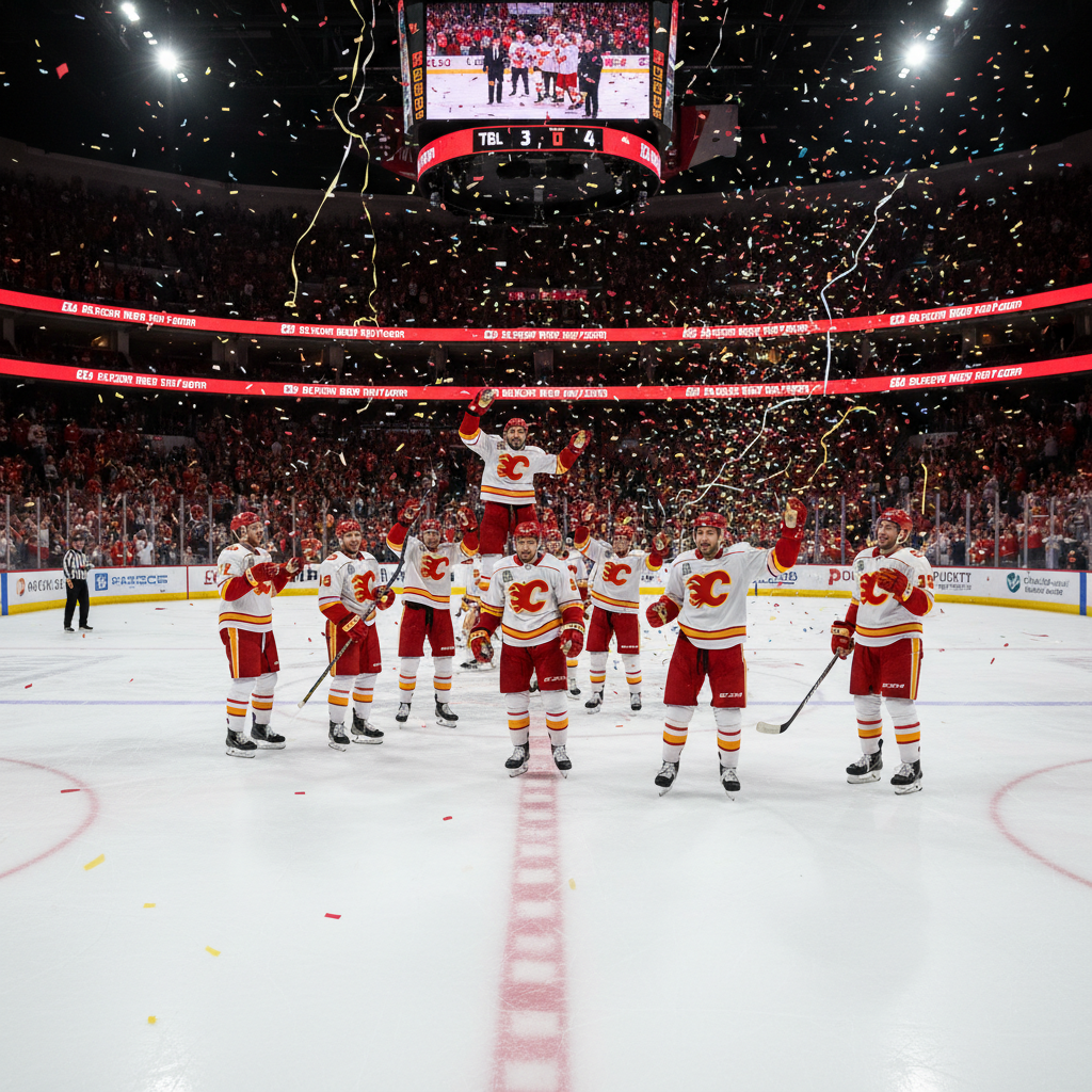 Here's what happened to the Calgary Flames last night (TBL 3, CGY 4)