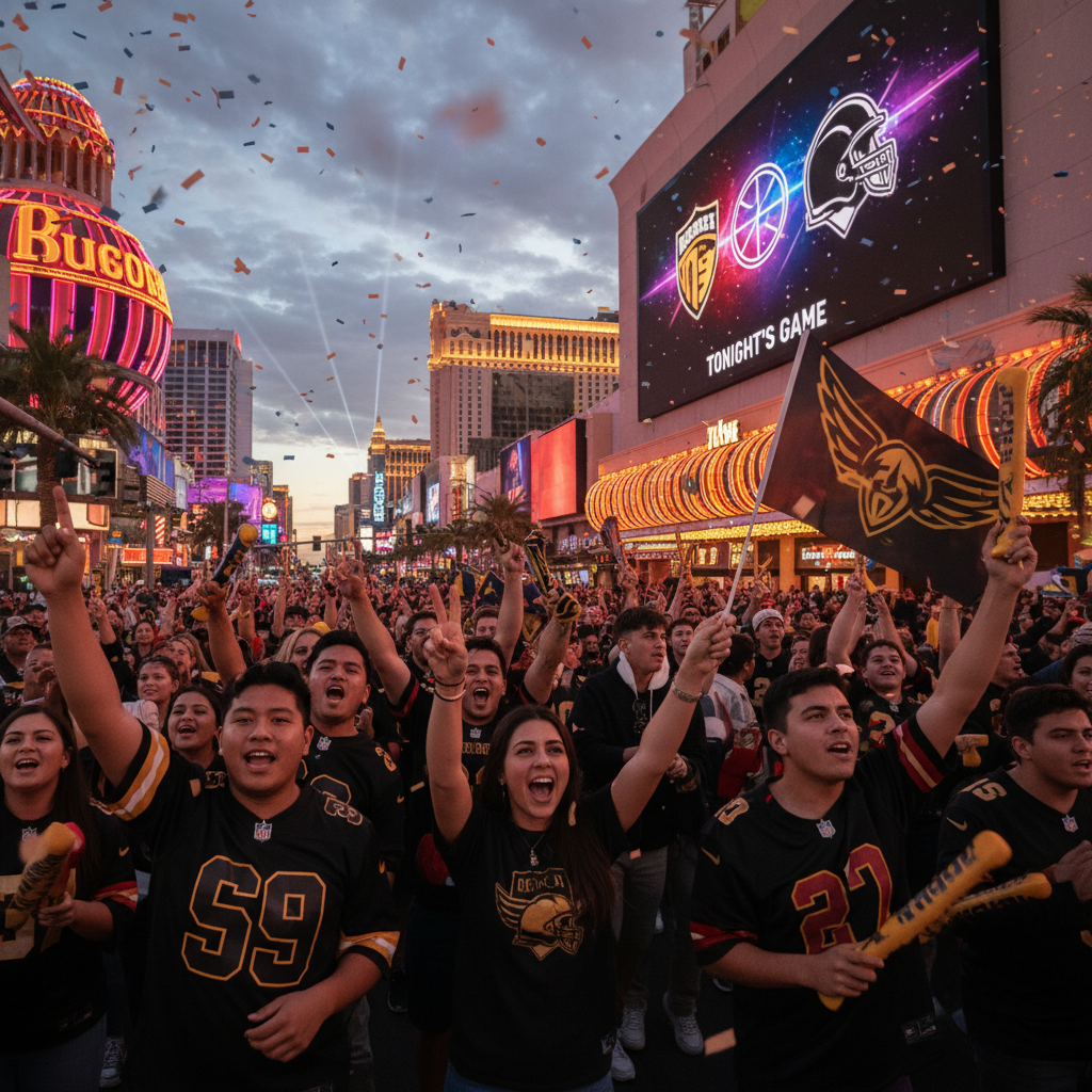 How Las Vegas is feeling about tonight's game