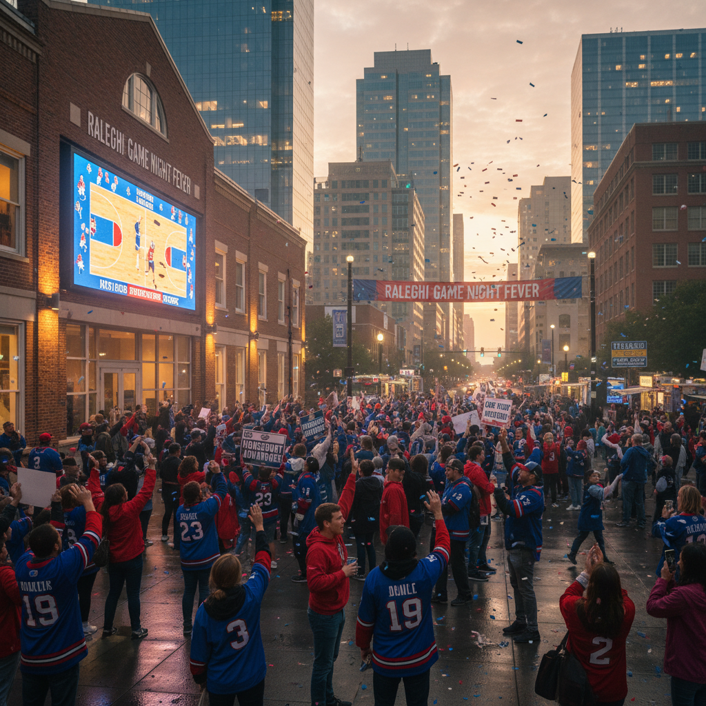 How Raleigh is feeling about tonight's game